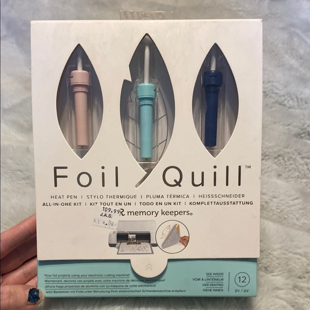 Pink and Blue Design Crafting Tool Set